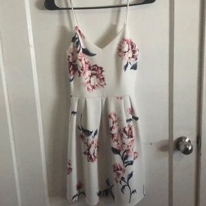 White Graduation Dress